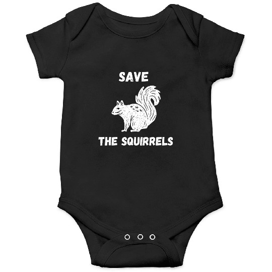 Save The Squirrels Peanut The Squirrel Onesies