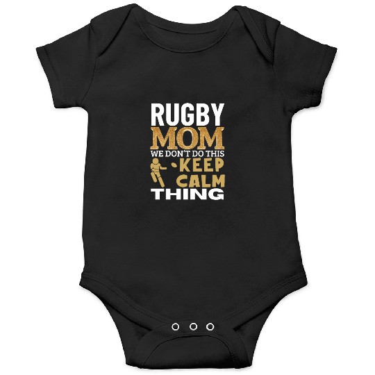 Rugby Mom Quote Funny Rugby Onesies