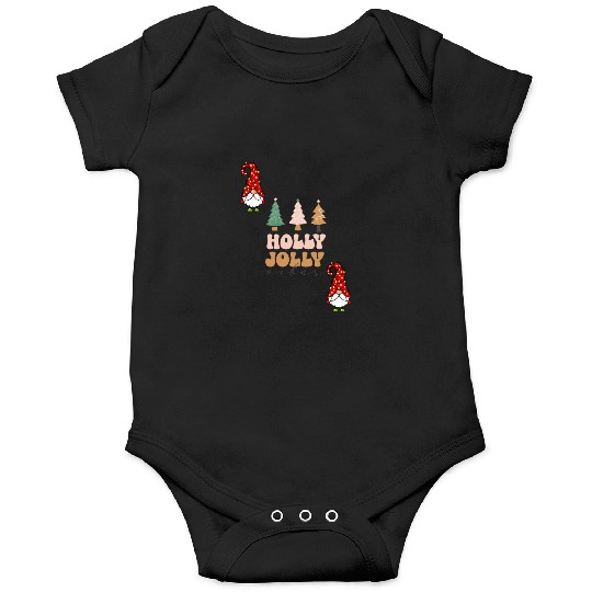 Holly Jolly Vibes Onesies