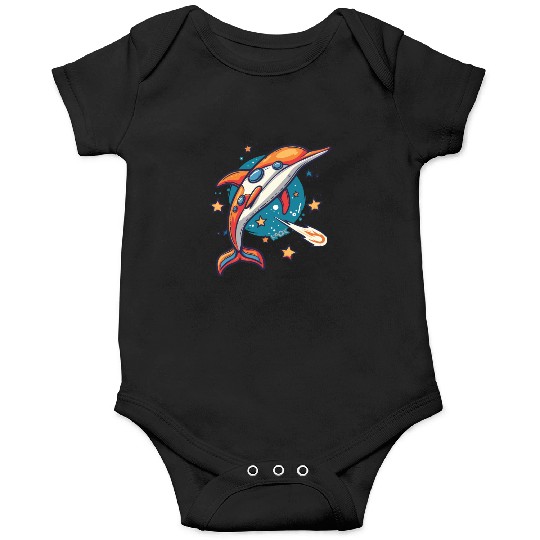 Super Funky Funk Dolphin Onesies