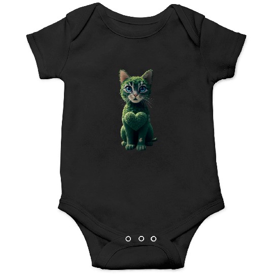 The Cat and the Pulse of Nature Onesies