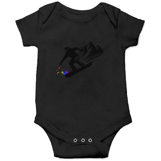 Snowboard Snowboarder Snowboarding Winter Sports Onesies