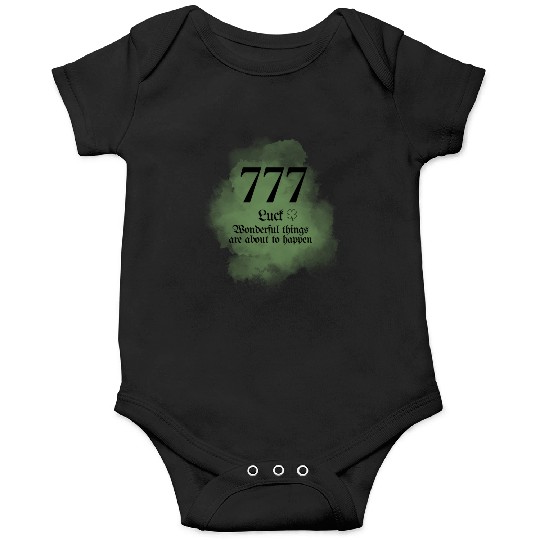777 Luck Guardian Angel Number Manifestation Onesies