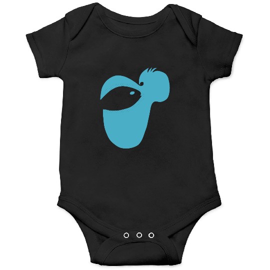 Pelican or Fish in this Fun Optical Illusion Onesies