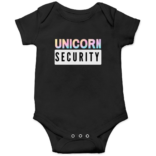 Unicorn Security - Mom Dad Daughter Adult Kids Onesies