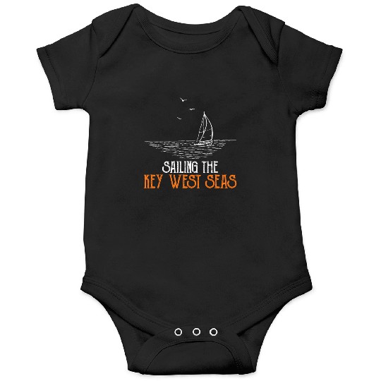Florida SAILING THE KEY-WEST SEAS Florida Keys Onesies