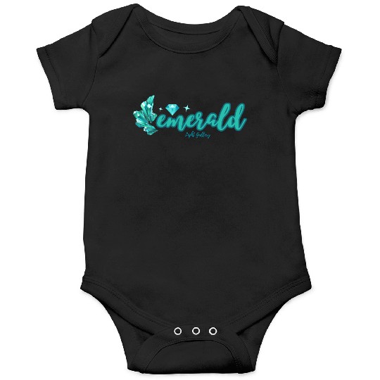 Emerald gemstone jewel Onesies
