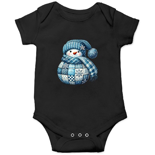 Cute Snowman, Christmas Snowman, Merry Christmas Onesies