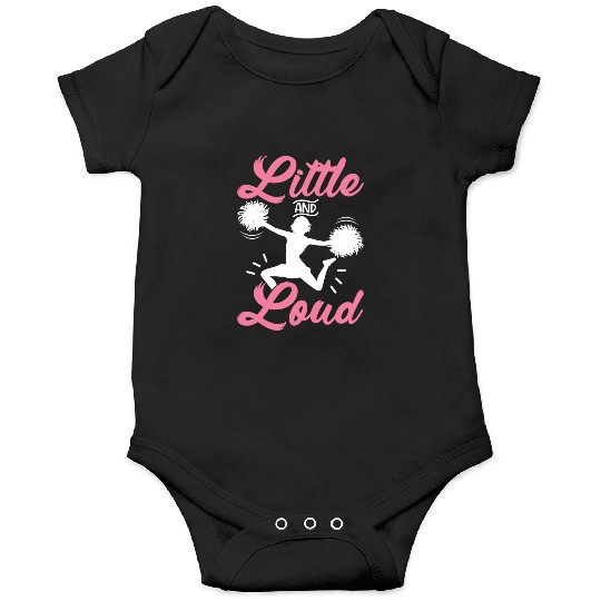 Funny Cheerleading Cheerleader Cheer Squad Little Onesies