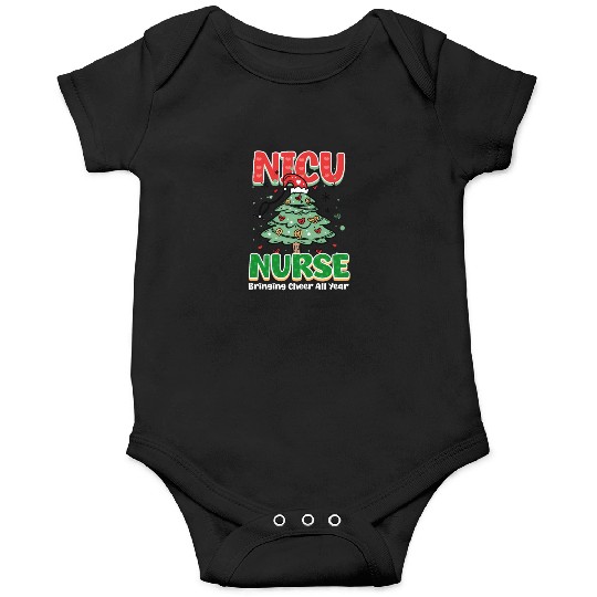 NICU Christmas NICU Nurse, Bringing Cheer All Year Onesies