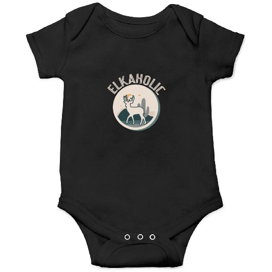 Elk Hunting Elkaholic Hunters Onesies