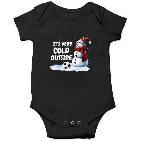 HAPPY SNOWMAN PLAYS FOOTBALL Onesies