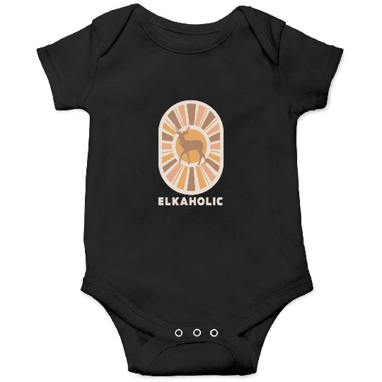 Elk Hunting Elkaholic Hunters Onesies
