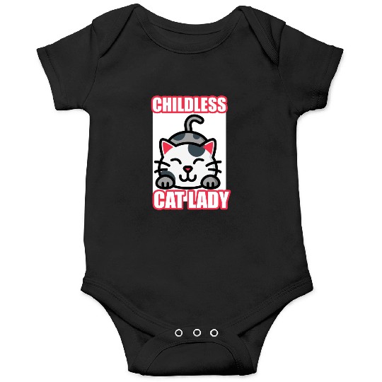 childless cat lady Onesies