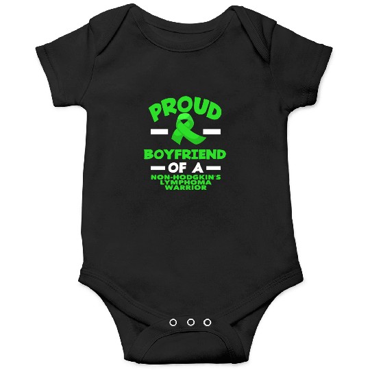 Non-Hodgkin Lymphoma Awareness Proud Boyfriend Onesies