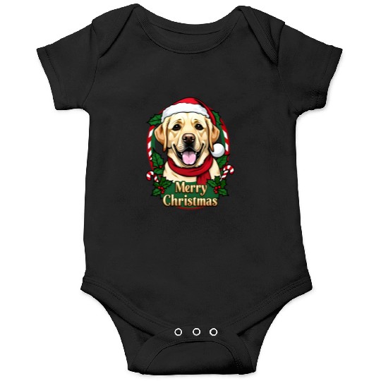 Festive Labrador Christmas Design Onesies