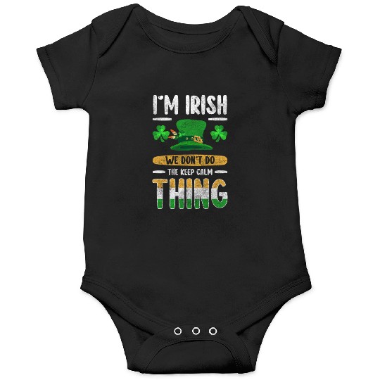 Ireland Vacation Ready Traveler St. Patrick Onesies