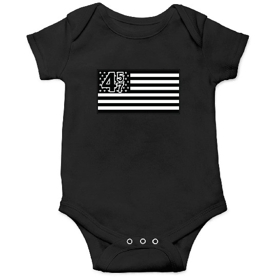 Trump 45 47 President Trump Republican Onesies