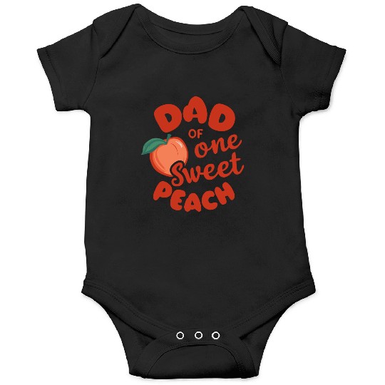 Dad of one sweet Peach Onesies