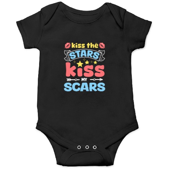 Inspiring Kiss the Stars, Embrace Your Scars Onesies