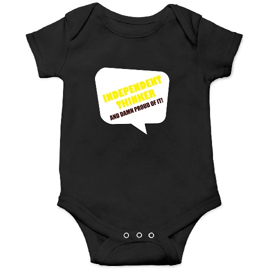 Independent Thinker Onesies