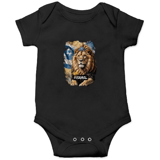 lion of judah - israel Onesies