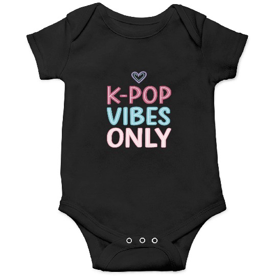 K-Pop Vibes Only-stylish K-pop Design Onesies