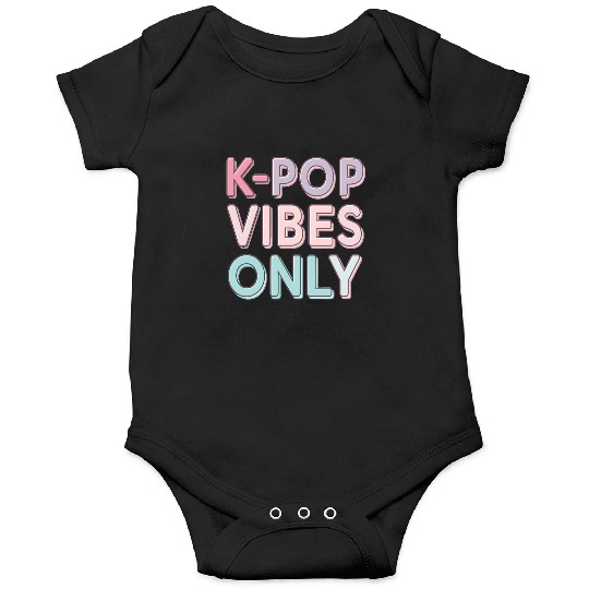 K-Pop Vibes Only-stylish K-pop Design Onesies