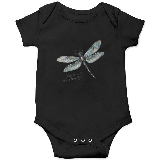 Embrace the Change Dragonfly Onesies