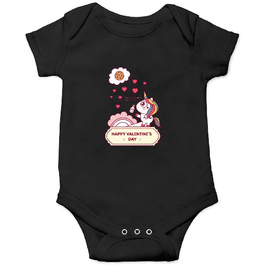 Sweet Unicorn - "You Are The Cookie To My Milk" Onesies