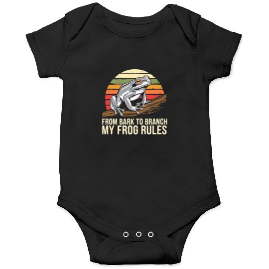 Gray Tree Frog Lover Animal Amphibian Froggy Toad Onesies