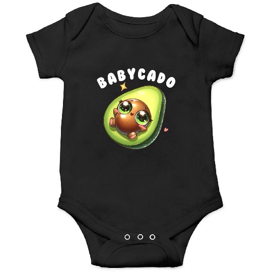 Baby Avocado cute Kawaii babyparty Gift Pregnancy Onesies