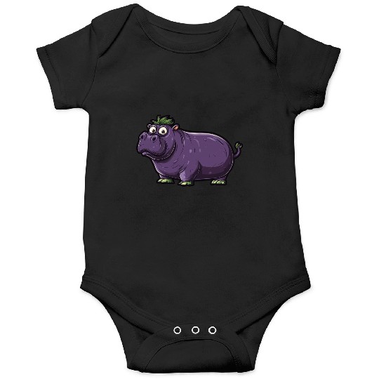 Hip Eggplant Onesies