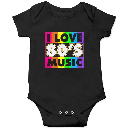 Retro 80s Style design – Perfect for Nostalgia Fa Onesies