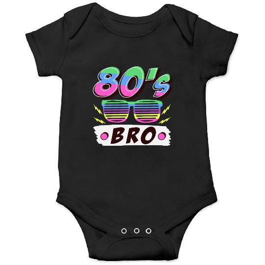 Retro 80s Style design – Perfect for Nostalgia Fa Onesies