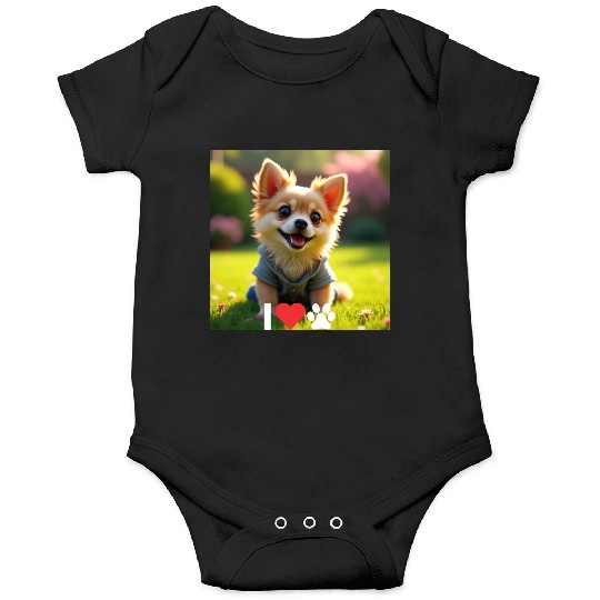 I Love my Dog Onesies