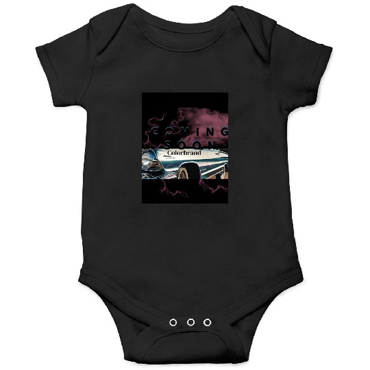 Colorbrand Lowrider advert design Onesies