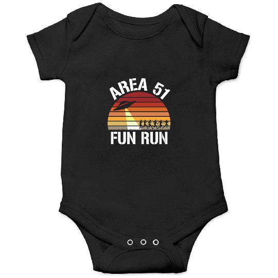 Area 51 Fun Run I Aliens UFO Roswell Alien Onesies