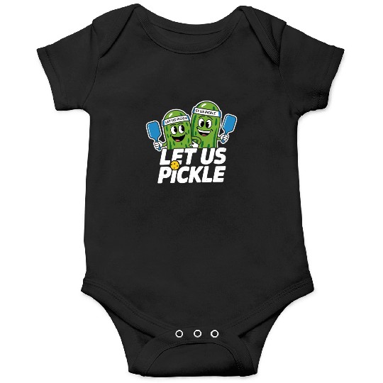 Funny Pickleball Cucumber Lover Ball Sport Onesies