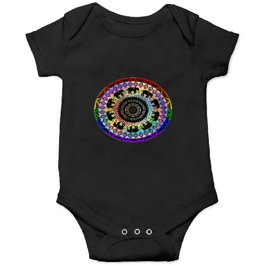 The colorful elephant! Onesies