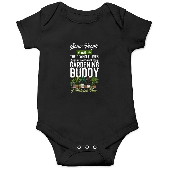 Plant Lover Gardening Husband Wife Onesies