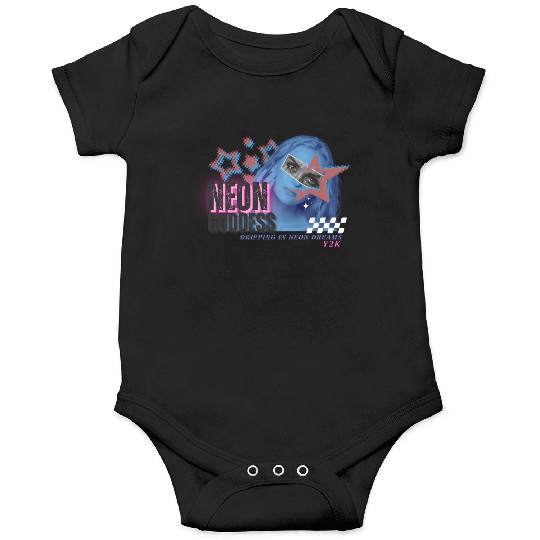 Neon Goddess Y2K Onesies Design