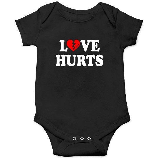 love hurts Onesies