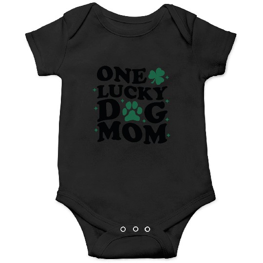 One Lucky Dog Mom Onesies