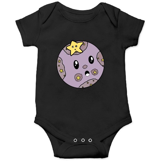 Surprised Purple Moon Onesies