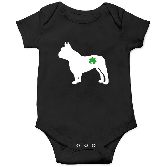 French Bulldog Shamrock Funny St Patrick’s Day Dog Onesies