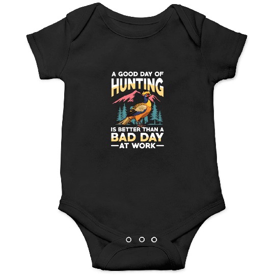Pheasant Hunting for Hunters Onesies