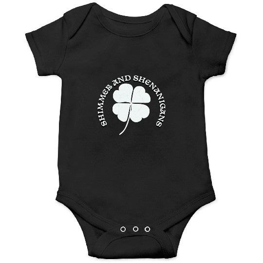 Shimmer and Shenanigans Large Clove Design Onesies