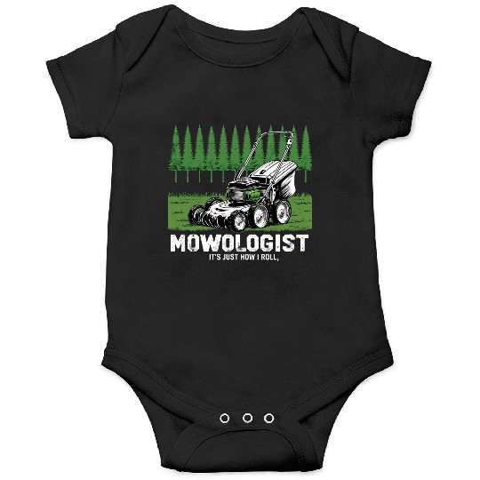 Mowologist Gardener Lawn Mowing Gift Onesies