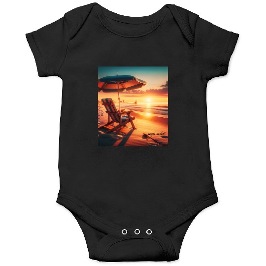 sunset beach Onesies